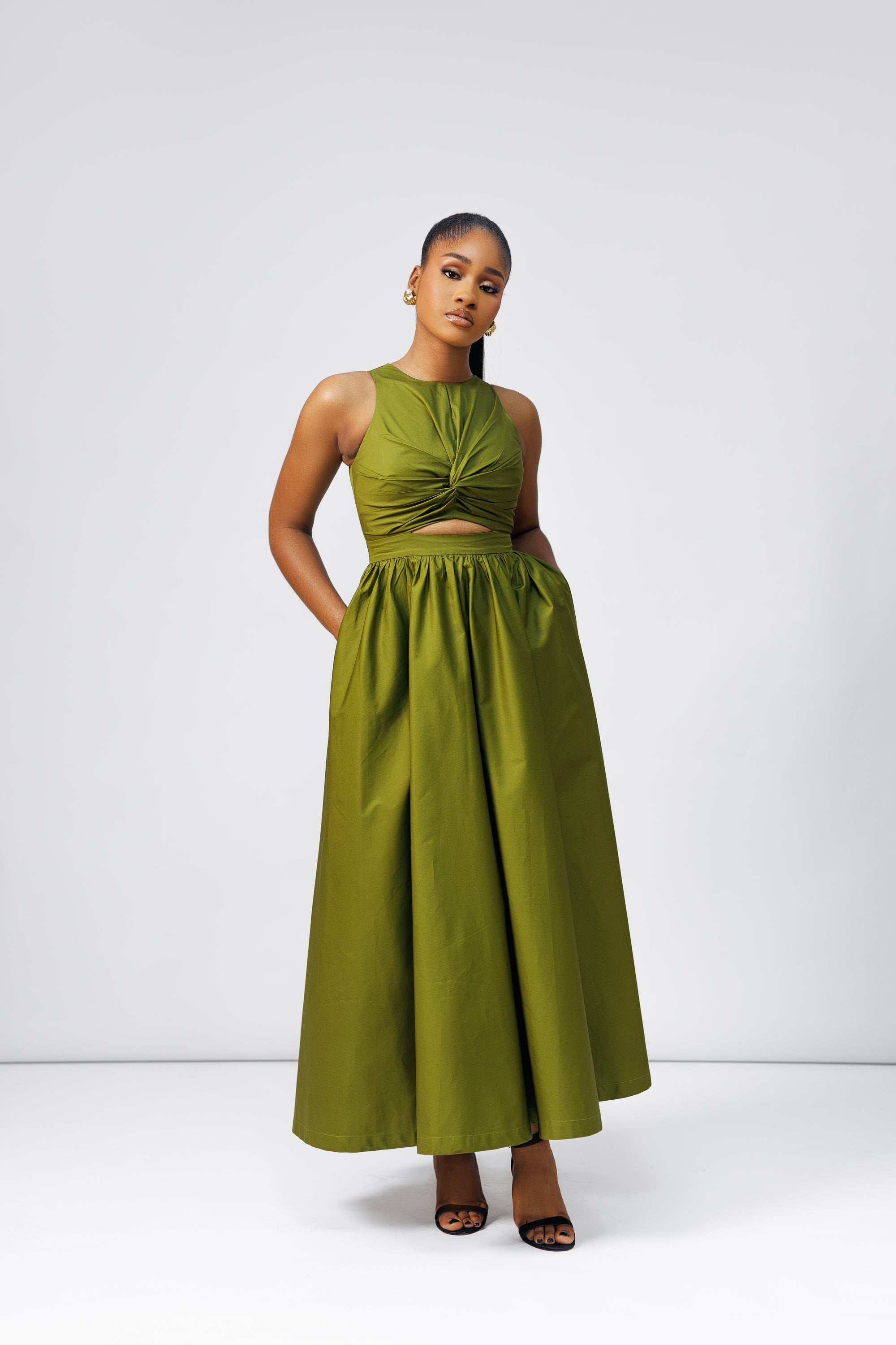 Remi Green Maxi Dress Uk22/Us18 / Green Remi Green Maxi Dress Uk22/Us18 / Green